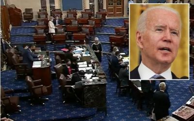 Senadores aprueban histórica ley bipartidista de infraestructura de $1.2 billones