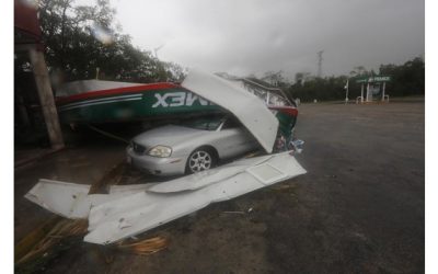 Grace regresa a la costa mexicana con fuerza de huracán