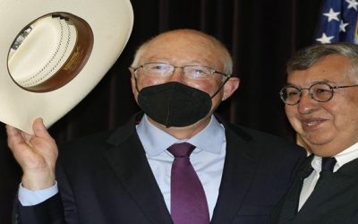Llega a México el nuevo embajador de EEUU