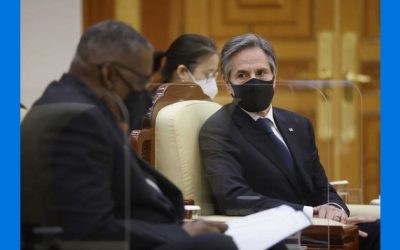 Blinken y Austin visitan el Golfo para abordar el estrés de la posguerra