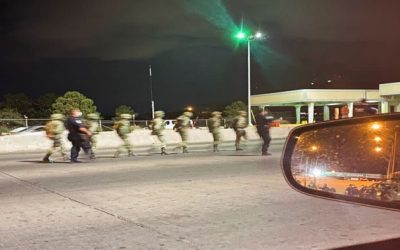 Detienen a 14 soldados mexicanos que cruzaron frontera con EEUU