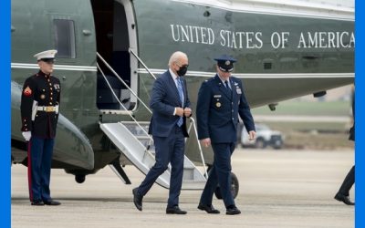 Biden viajó al lugar de nacimiento para promover agenda de gastos