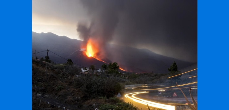Ruge volcán en España y los habitantes temen nuevos sismos