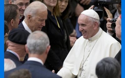 Vaticano cancela transmisión de Biden recibiendo al papa