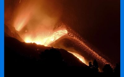Erupción volcánica en La Palma se intensifica tras 3 semanas