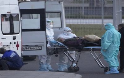 Rusia alcanza un nuevo récord de contagios y muertos