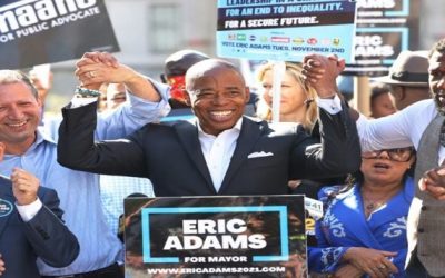 Eric Adams, un expolicía negro, a un paso de ganar la Alcadía de Nueva York