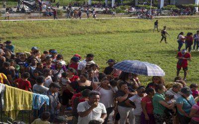 México busca alternativas para caravana migrante
