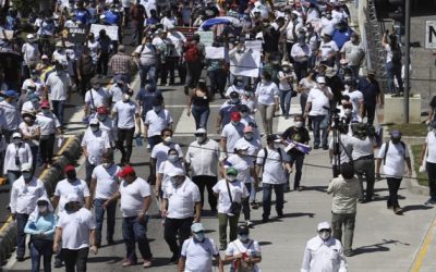 El Salvador: se realiza nueva protesta contra Bukele