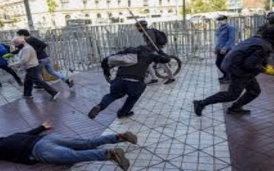 Incidentes aislados de violencia durante marchas en Chile