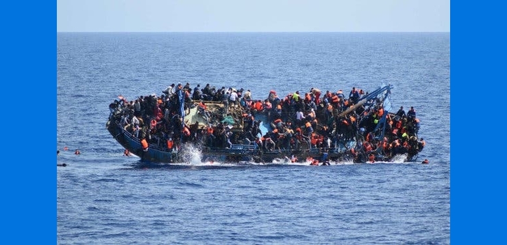Agencia de ONU: Mueren 75 migrantes ahogados en Mediterráneo