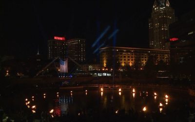 Waterfire realizó “Saludo a los Veteranos”.