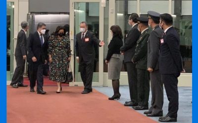 Presidente de Honduras inicia visita sorpresa a Taiwán