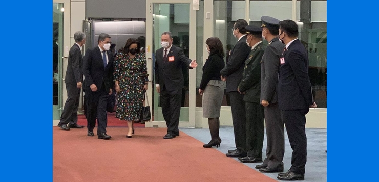 Presidente de Honduras inicia visita sorpresa a Taiwán
