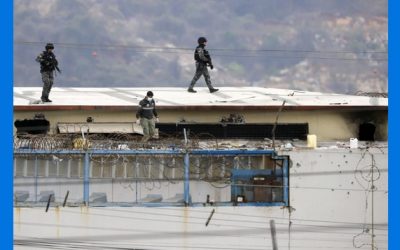 Balacera deja al menos 58 muertos en cárcel de Ecuador