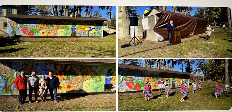 Autoridades presentan nuevo mural en Parque Slater