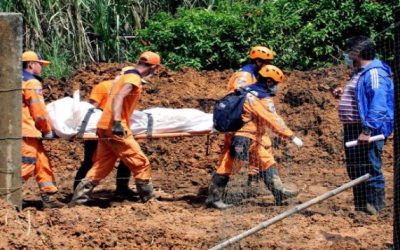 Deslizamiento de tierra en Colombia deja al menos 14 muertos