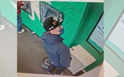 Policía Providence busca sospechoso de asalto bancario.
