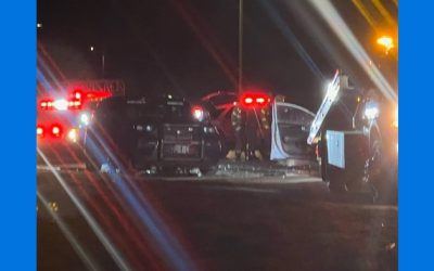 Agente Policía Estatal y conductor resultan heridos luego de que conductor presuntamente ebrio provoca accidente.