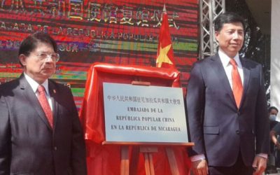China reinaugura su embajada en Nicaragua