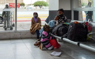 Haitianos no encuentran albergue en Tijuana