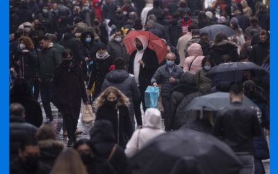 España bate récord de pandemia de casos nuevos
