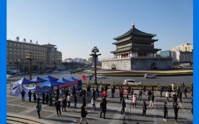 China confina a 13 millones antes de Juegos Olímpicos