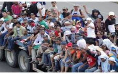La caravana migrante pide a México que se regularice su situación migratoria