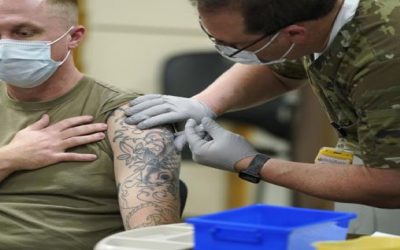 Ejército de EEUU reporta 98% de vacunación de su fuerza