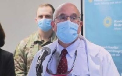 Lifespan informa sobre apoyo médico de brigada militar en Hospital Rhode Island.