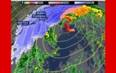 A prepararse: tormenta a la vista, pudiera convertirse en ventisca invernal o blizzard.