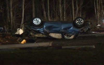 Accidente automovilístico cobra la vida de una persona.