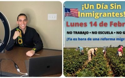 Activista con más de 2 millones de seguidores en TikTok es el portavoz de un “Día sin inmigrantes” este 14 de febrero en reclamo de reforma migratoria