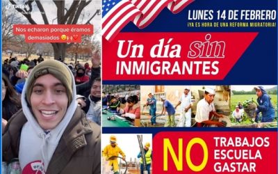 Así se vive “un día sin inmigrantes” para exigir una reforma migratoria
