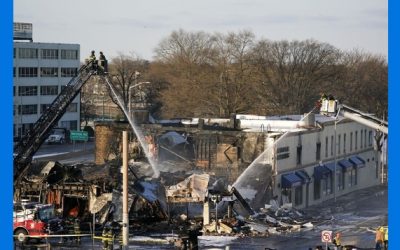 NY: Camión con gasolina se estrella contra edificio; estalla