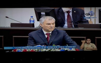 Rusia invadió Ucrania para “prevenir una guerra a gran escala”, dice Volodin