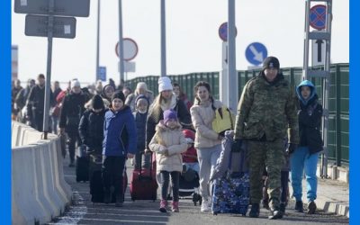 ACNUR: Unos 120.000 refugiados huyen de invasión de Ucrania