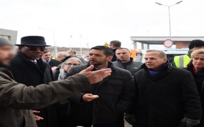 Cicilline viaja a la frontera de Polonia con Ucrania.