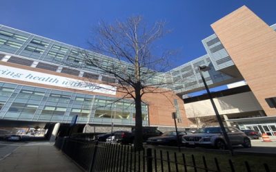 Disparan ventana de paciente en Hospital Rhode Island