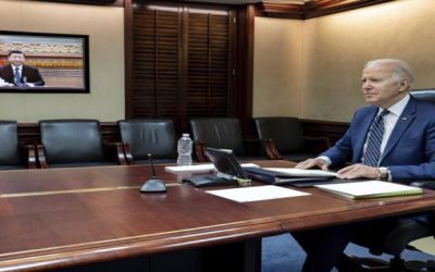 Biden presiona a Xi sobre apoyo de China a Rusia