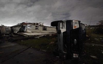 Tornado arrasa Nueva Orleans y sus suburbios, un muerto