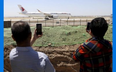 Se estrella un avión en China con 132 personas a bordo