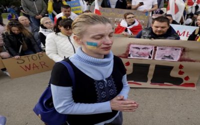 EEUU se prepara para aceptar 100.000 refugiados ucranianos