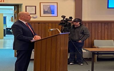 Crl. James Manni, Superintendente Policía Estatal nombrado administrador de la ciudad de South Kingstown.