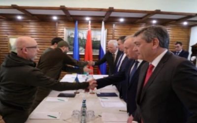 Ucrania y Rusia acuerdan crear corredores humanitarios