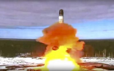 Rusia prueba poderoso misil balístico intercontinental