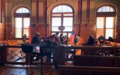 Filman programa piloto para televisión “Federal Hill”.