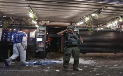 Tiroteo en Tel Aviv deja 2 muertos y varios heridos