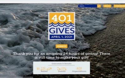 401Gives hoy en su tercer año en beneficio de organizaciones sin fines de lucro.