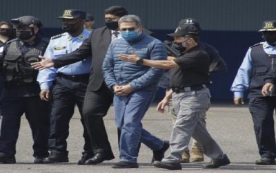 Honduras extradita a expresidente Hernández a EEUU